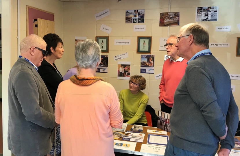 Jo Churchill MP hosts older persons information fair