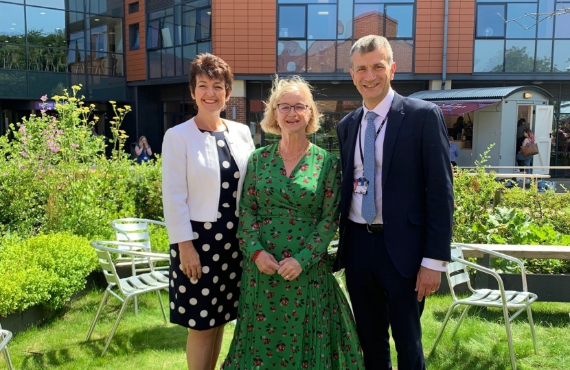 Jo Churchill MP at international festival of learning 2019