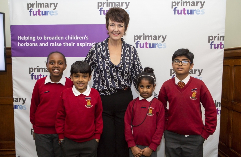 Jo Churchill MP primary futures parliamentary champion programme