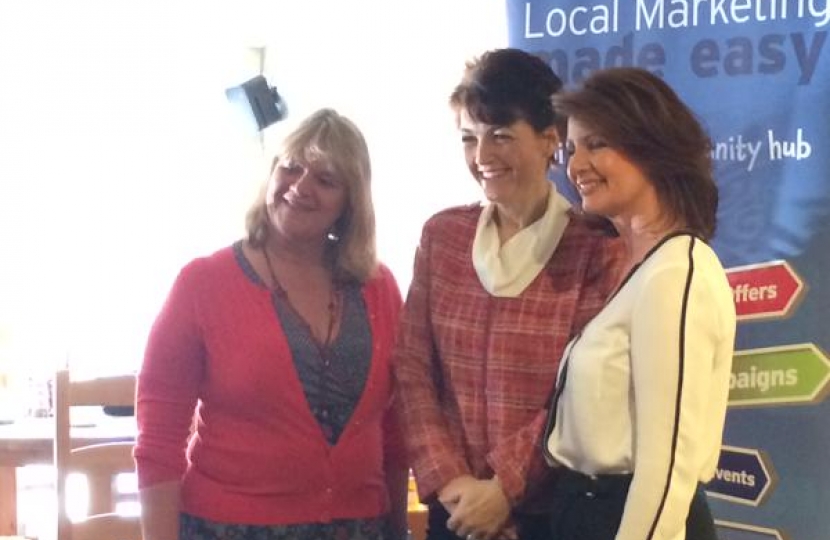 Jo Churchill with Miriam & Michele of Bestof BSE