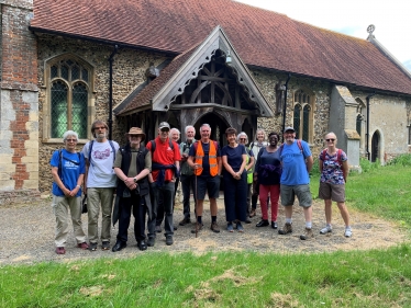 Jo Churchill MP Suffolk Walking Festival 2019