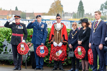 Wreath Laying